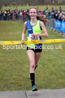 Girls under-15s Northern Cross Country Champs., Camp Hill Estate, Kirklington.  Photo: David T. Hewitson/Sports for All Pics